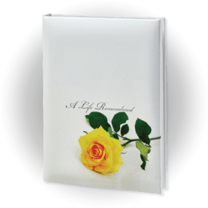 Funeral Books And Thank You Cards